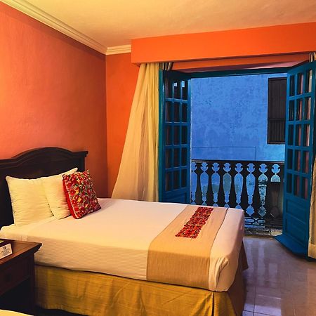 Hotel Plaza Colonial Campeche Exterior foto