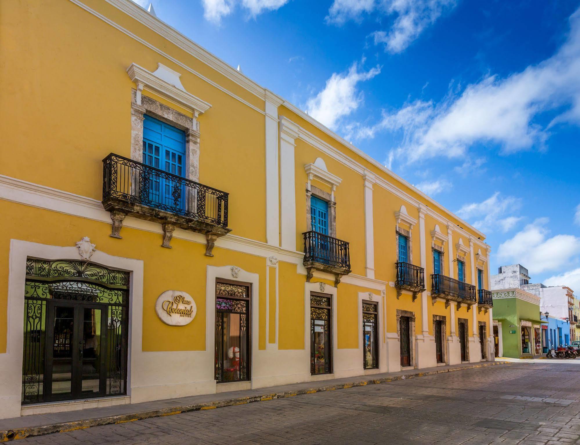 Hotel Plaza Colonial Campeche Exterior foto